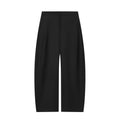 Women's new fashion balloon version comfortable loose black pants
