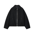 Women's casual puffy blend pilot jacket Coat