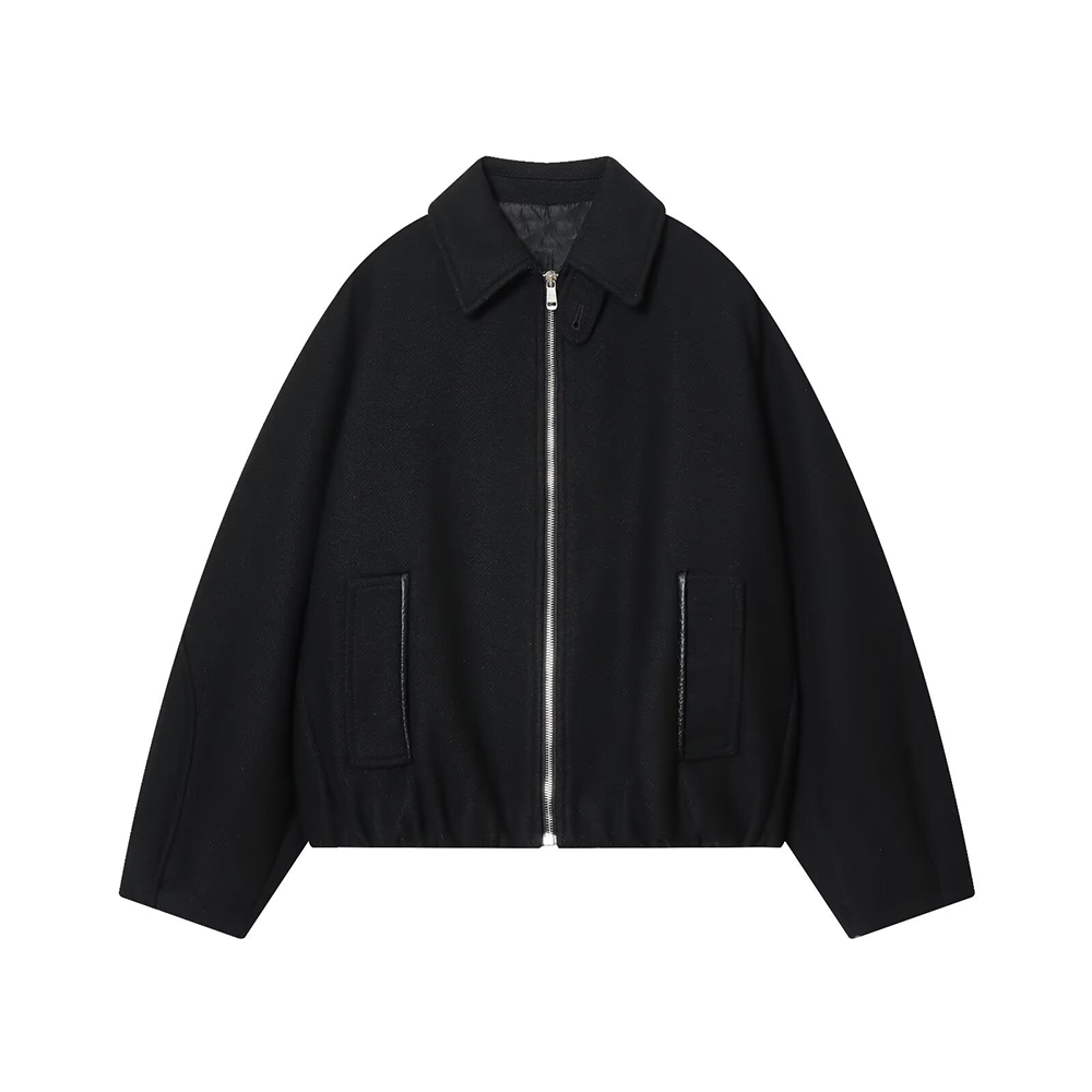 Women's casual puffy blend pilot jacket Coat