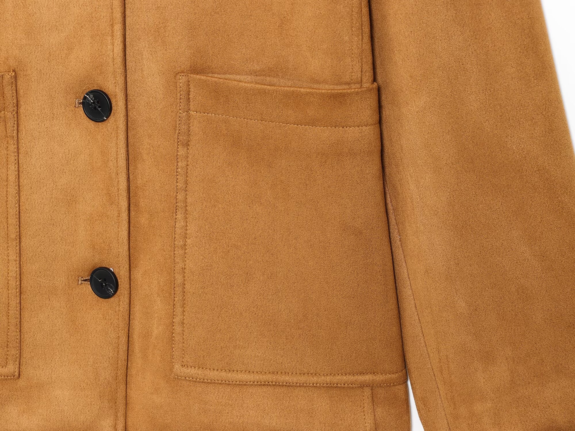 Women's loose Anti suede effect jacket Coat