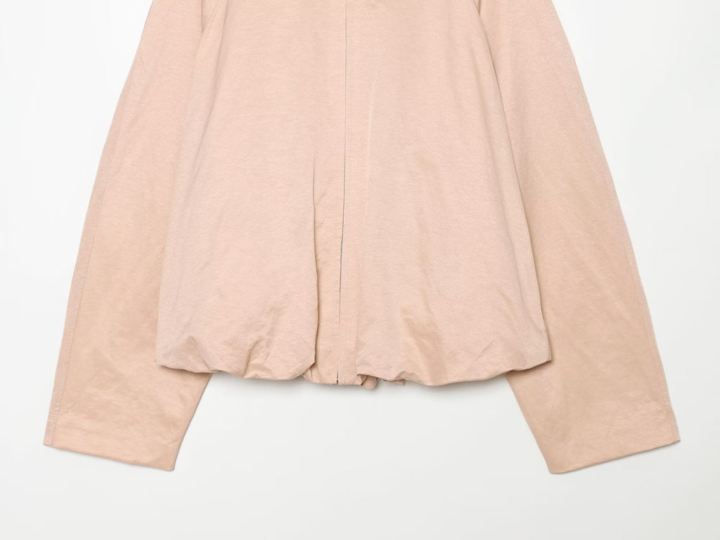 Women's casual pleated pilot jacket Coat