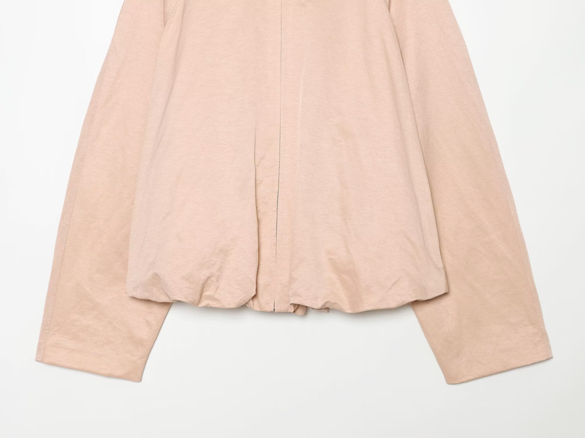 Women's casual pleated pilot jacket Coat