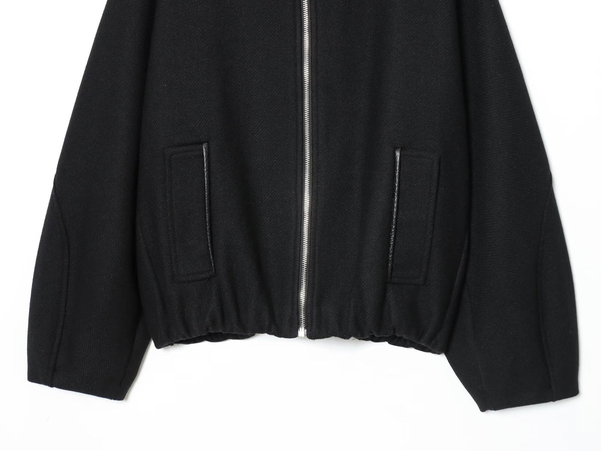 Women's casual puffy blend pilot jacket Coat