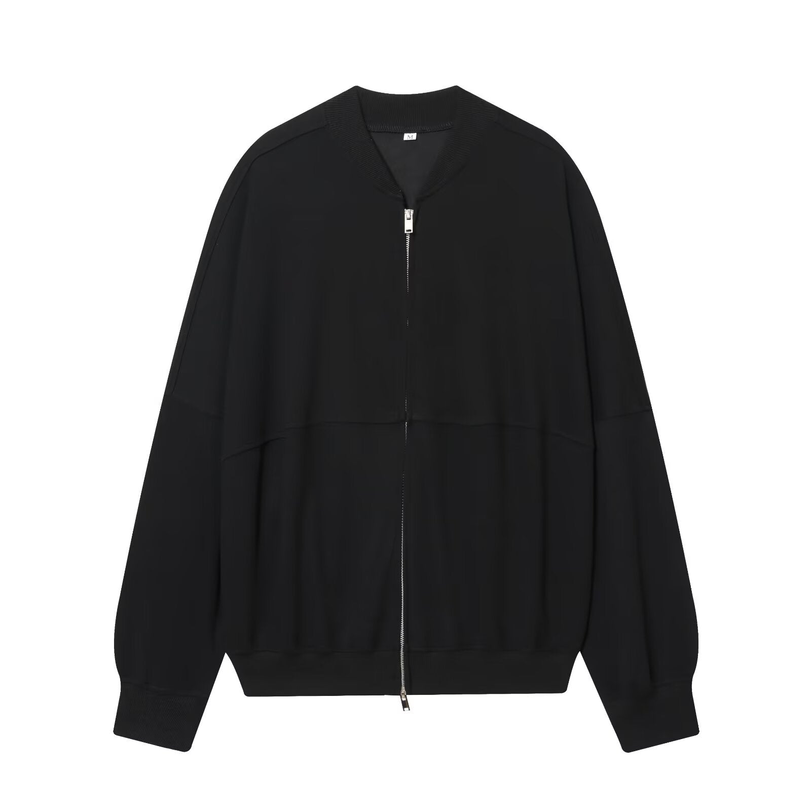Women's new fashion loose zipper pilot jacket Coat+Pants suit