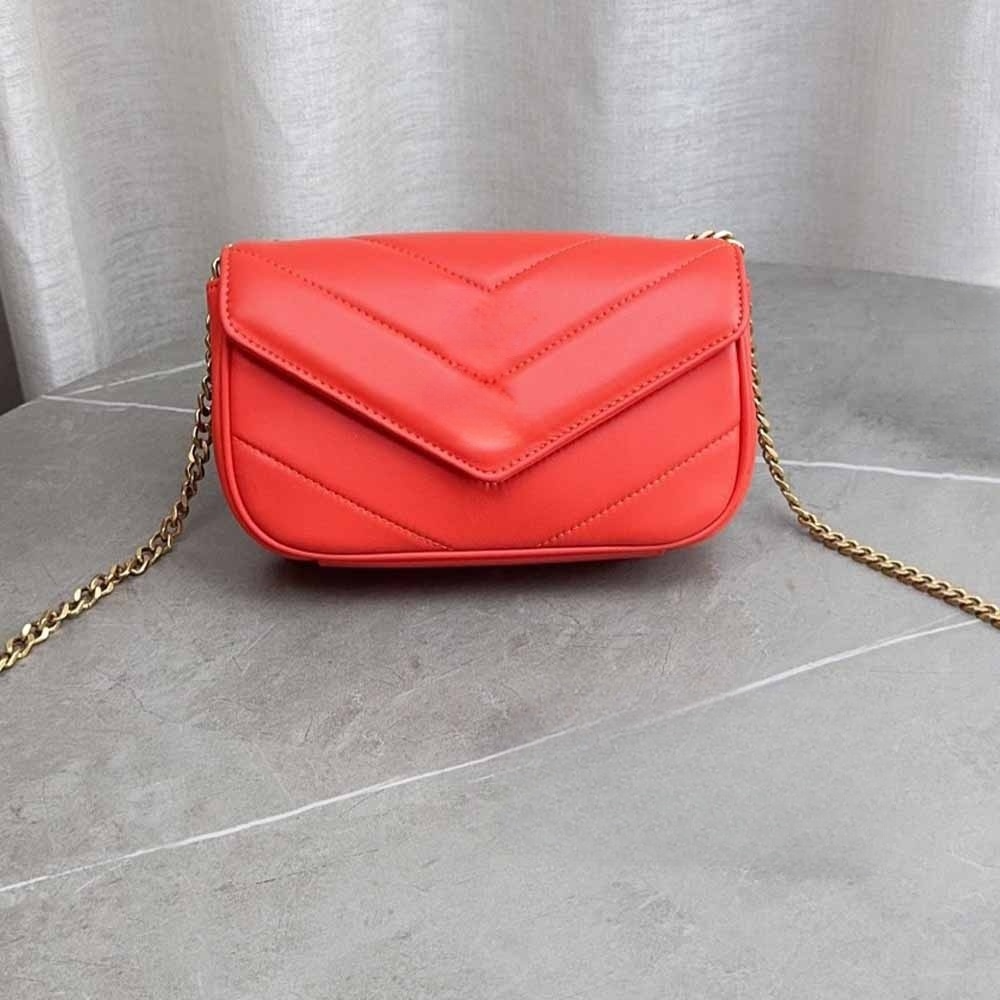 Women's new metal chain shoulder crossbody bag