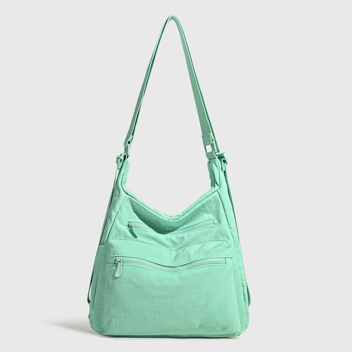 Women's new fashion leisure zipper multi-pocket crossbody bag