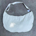 Men's and Women's Large-capacity Waterproof Nylon Lightweight Casual Joker Shoulder Slung Crescent Bag.