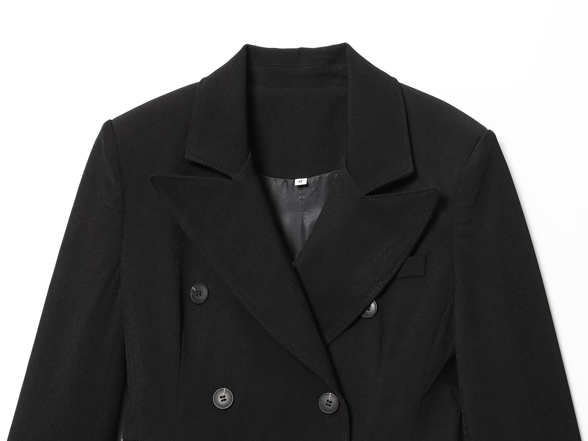 New Women's Double-Layer Dress-Style Blazer
