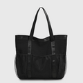 Women's new casual fashion letter mesh oversized shoulder bag