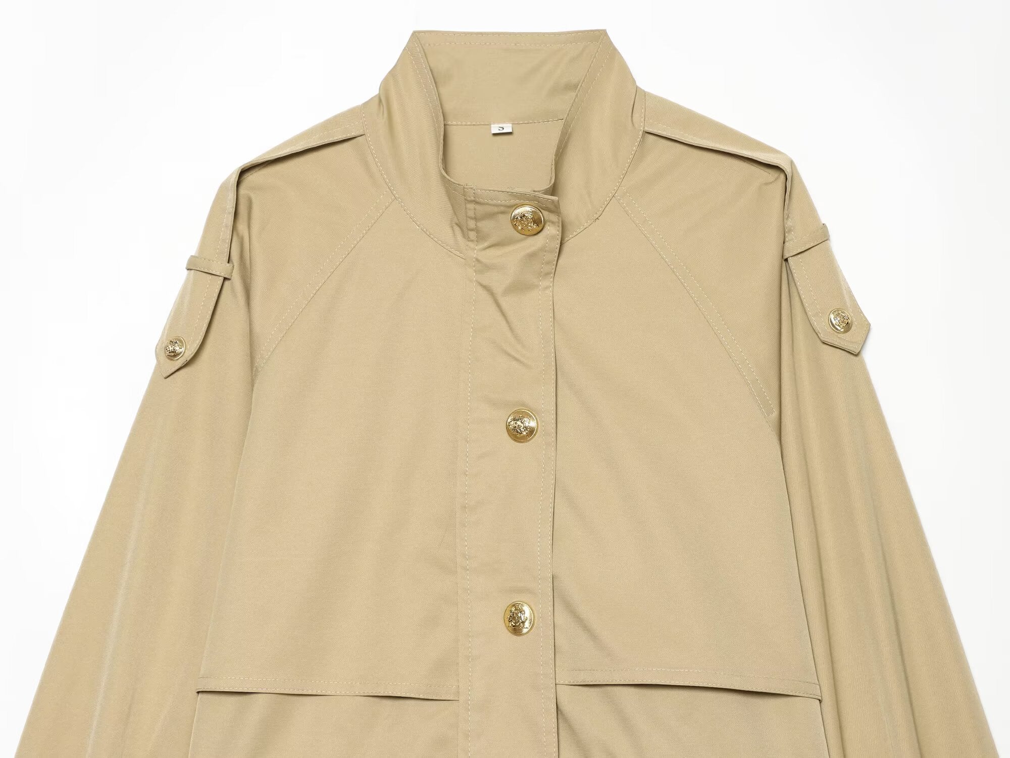 Women's casual lace patchwork workwear jacket