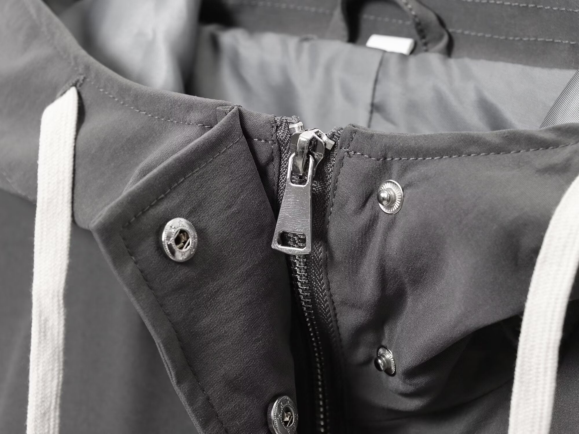 Women's New fashion Retractable waist design loose hooded jacket Coat + shorts suit