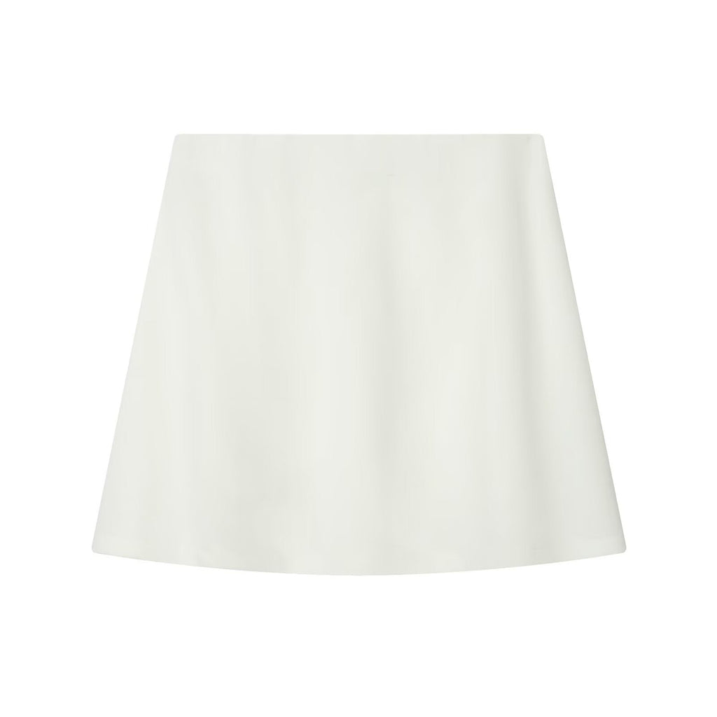 suit Women's 2 pieces pleated decorative knitted top+Skirts