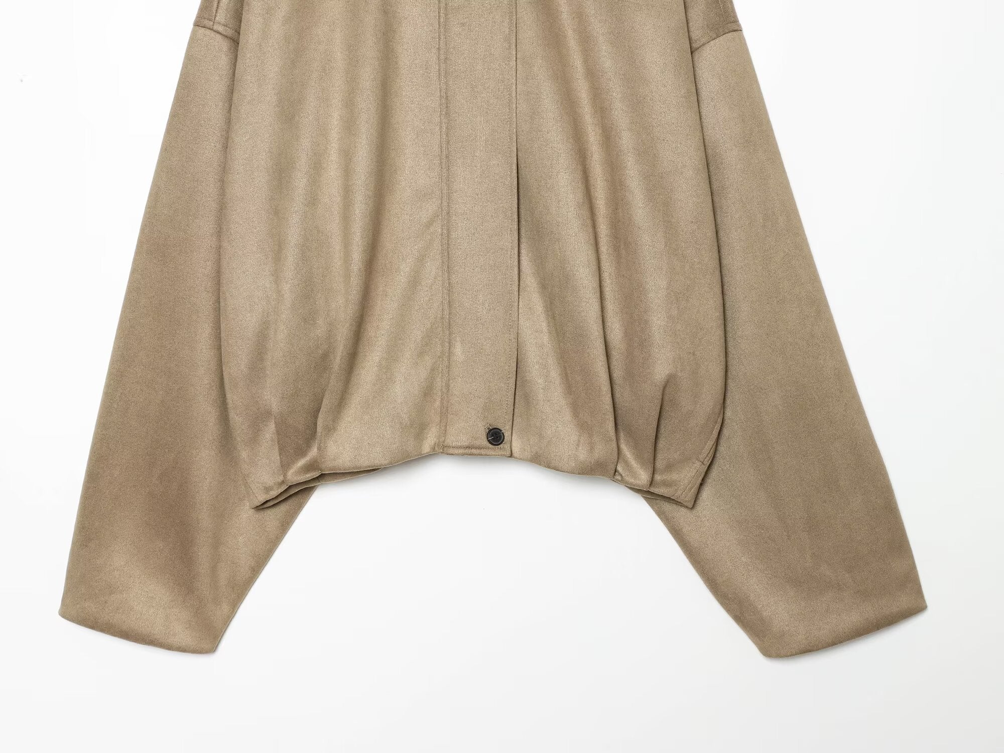 Women's casual suede textured jacket Coat