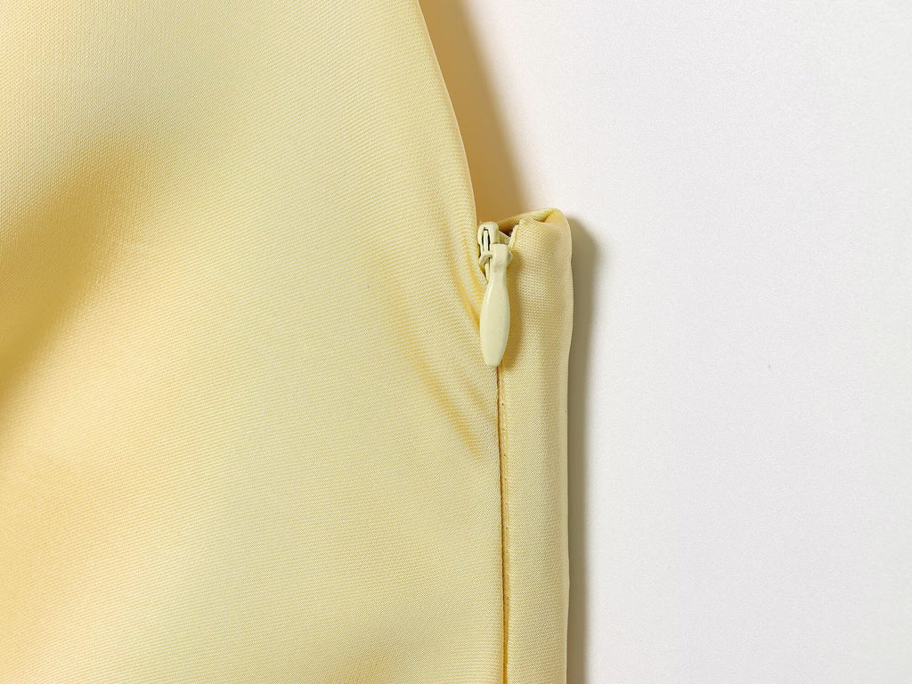 Women's satin textured belt mini dress