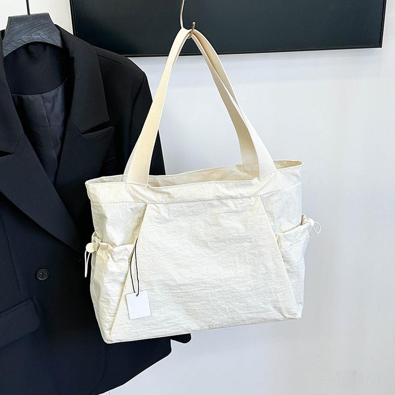 2025 new female large-capacity canvas tote bag sports portable shoulder bag