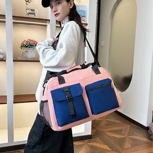 Men's and Women's Leisure Wild Outdoor Yoga Large-capacity Portable Slung Sports Fitness Travel Bag