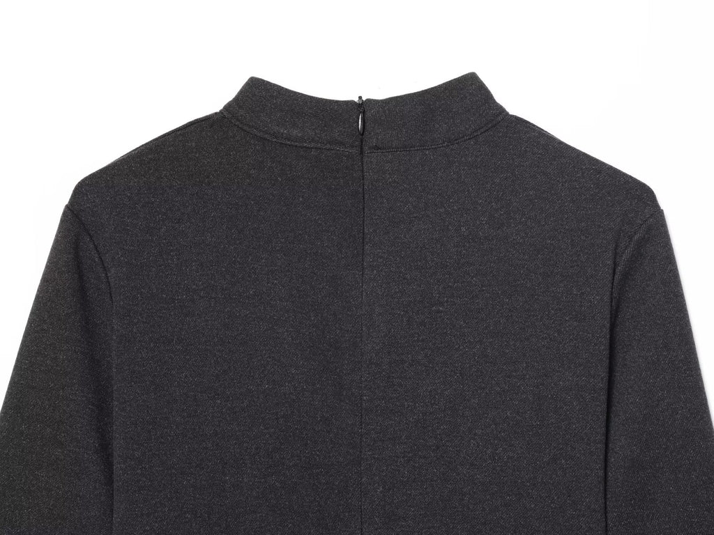 Women's With Belt Soft Texture Short Sleeve Dress