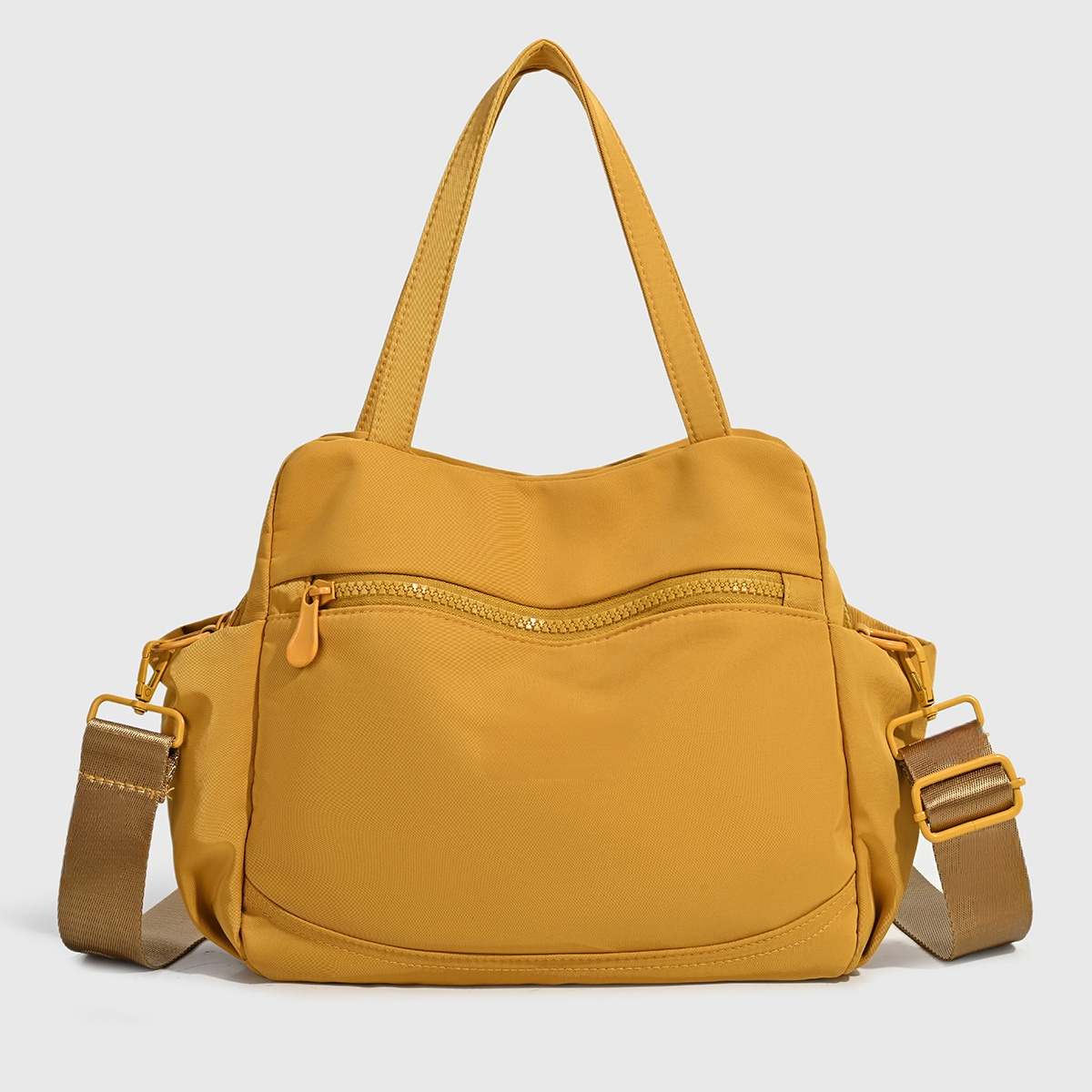 Women's new fashion Joker multi-pocket shoulder crossbody bag