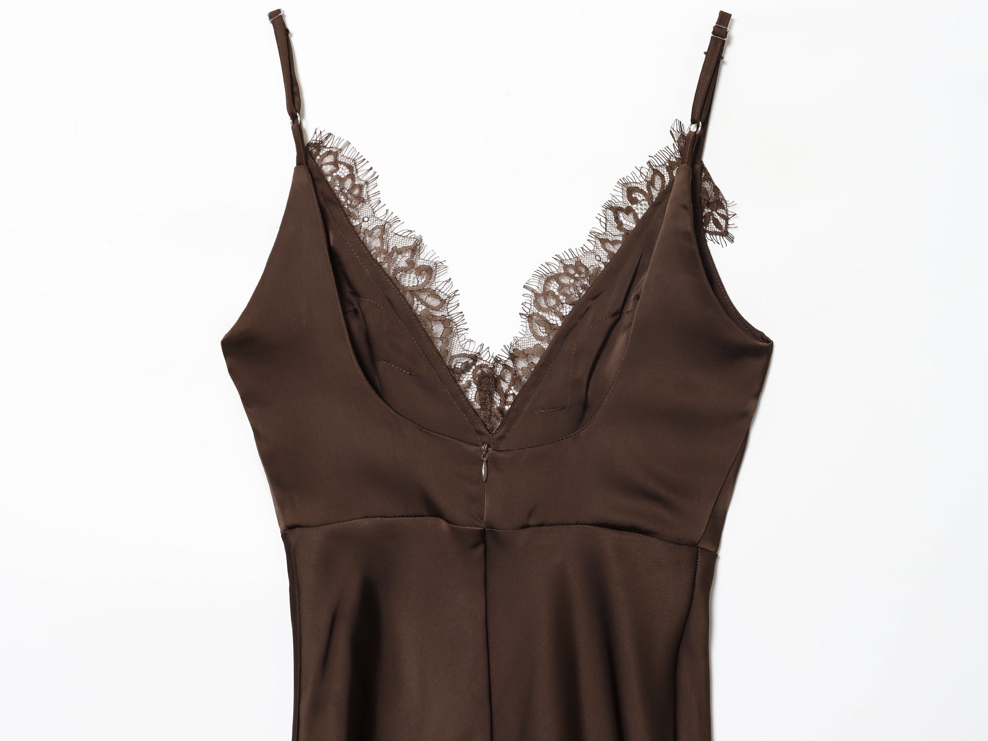 Women's New Fashion Sexy V-neck Lace suspender Mini Dress