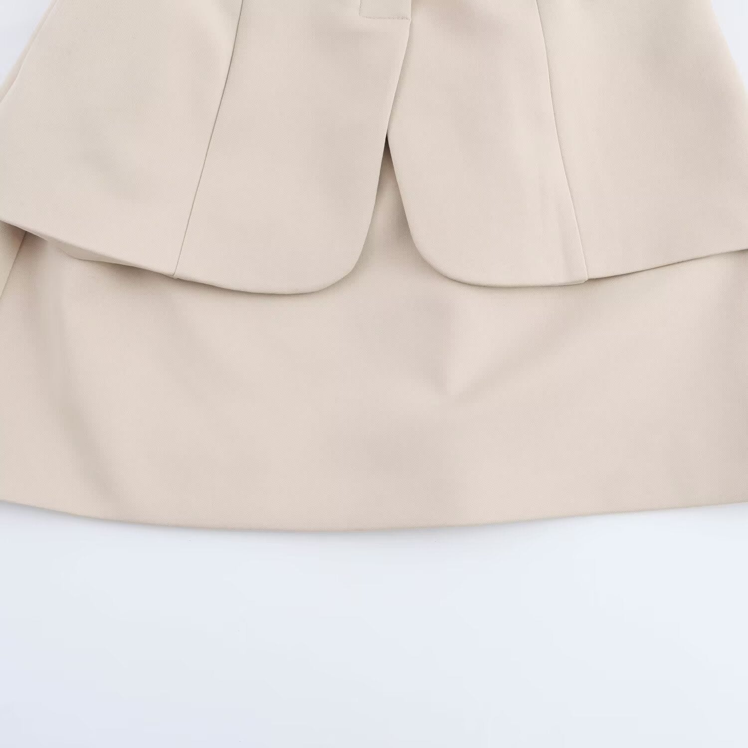 Women's new chic fashion With Belt slim fit splicing two-piece set style sleeveless mini dress retro round neck women's dress Mujer