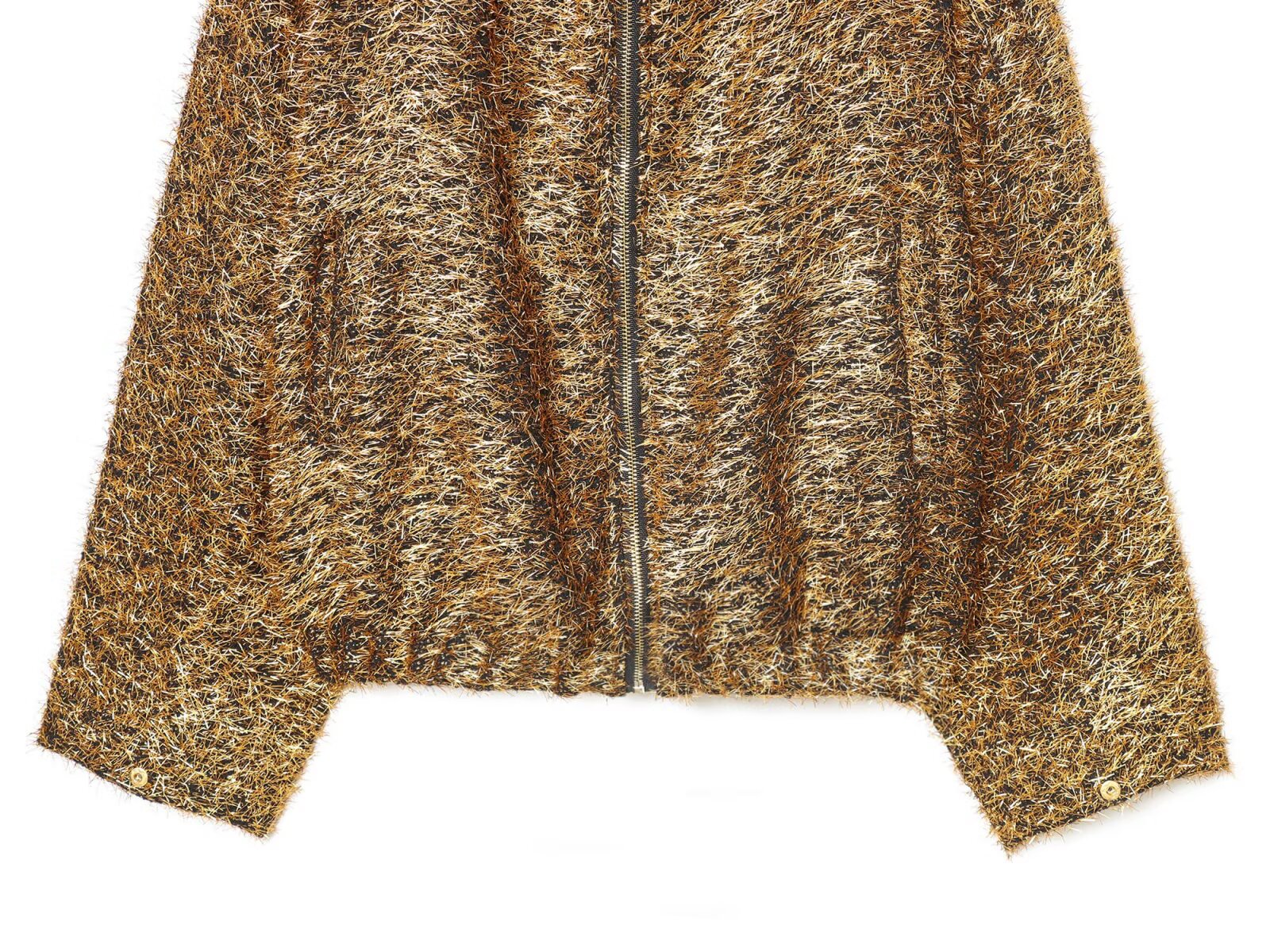 Women's metallic line Lapel pilot jacket Coat