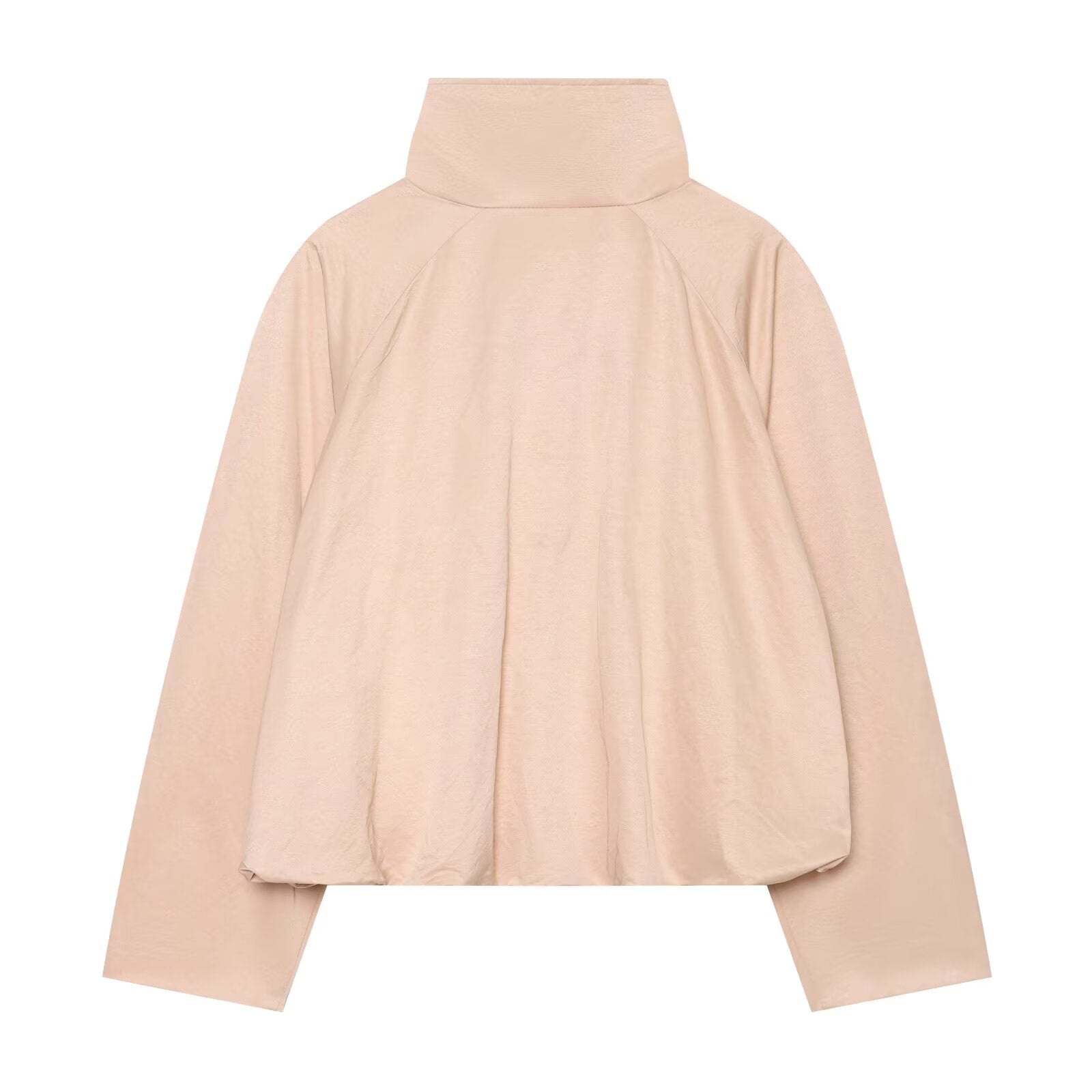 Women's casual pleated pilot jacket Coat
