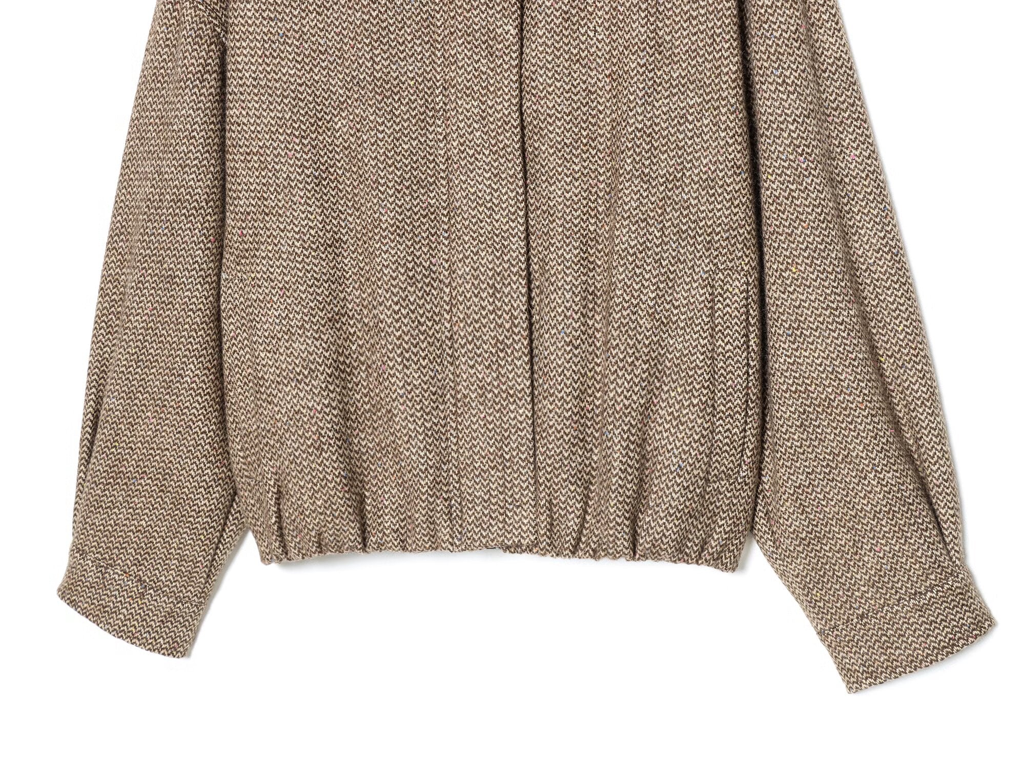 suit Women's 2 pieces standing collar herringbone diagonal jacket Coat +Skirts