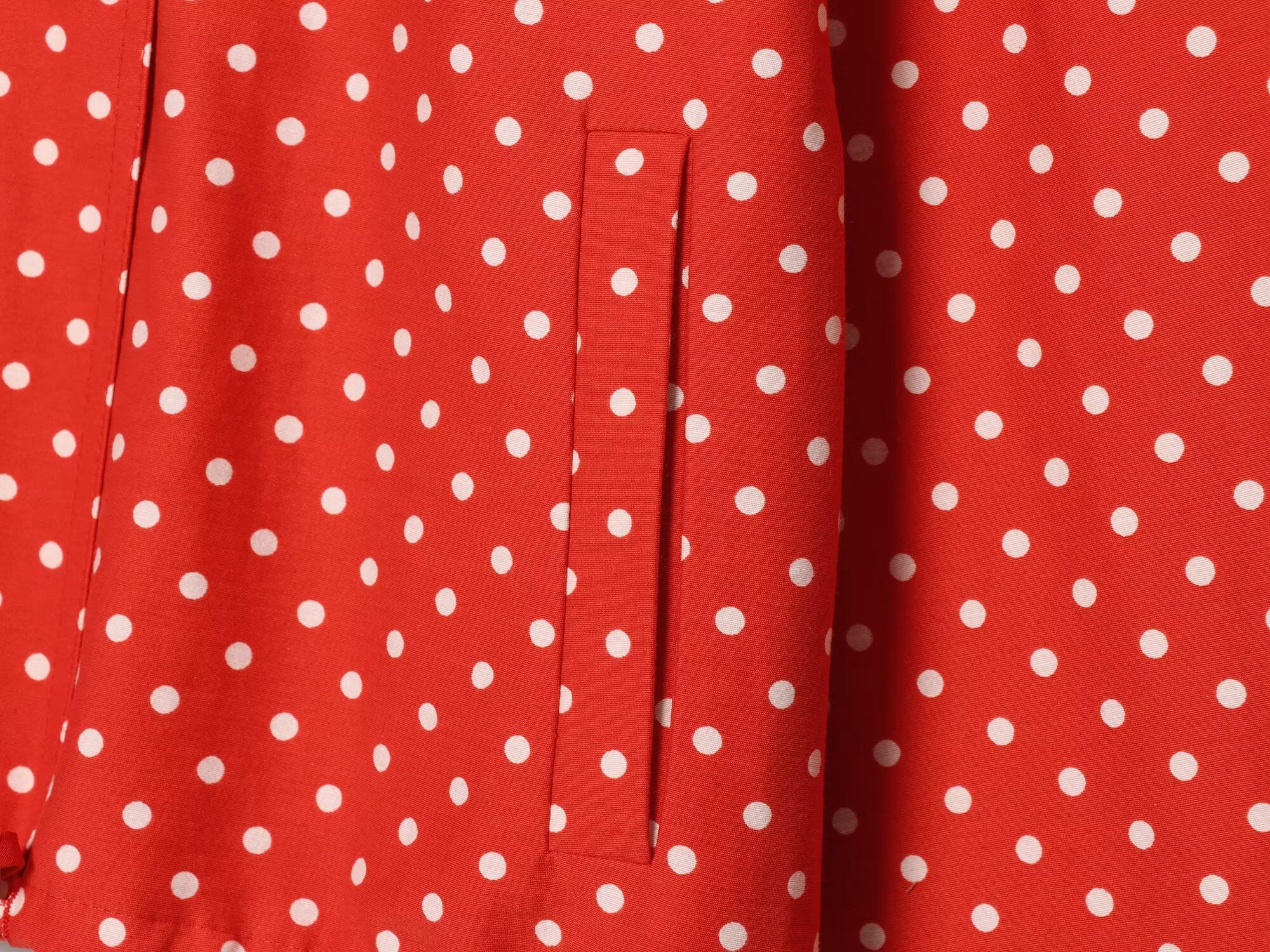 Women's casual polka dot bubble sleeve Coat