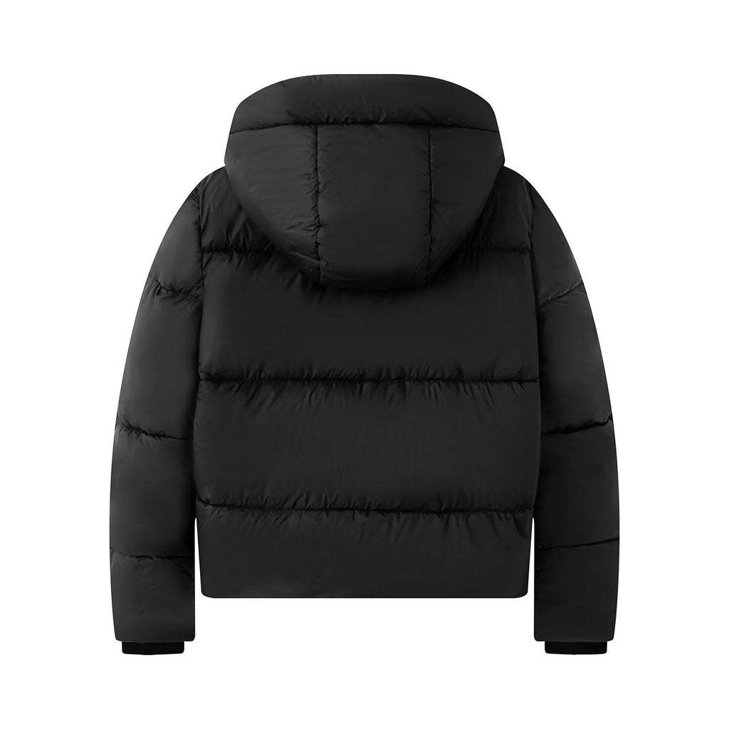 Women's stand collar hooded down cotton Coat