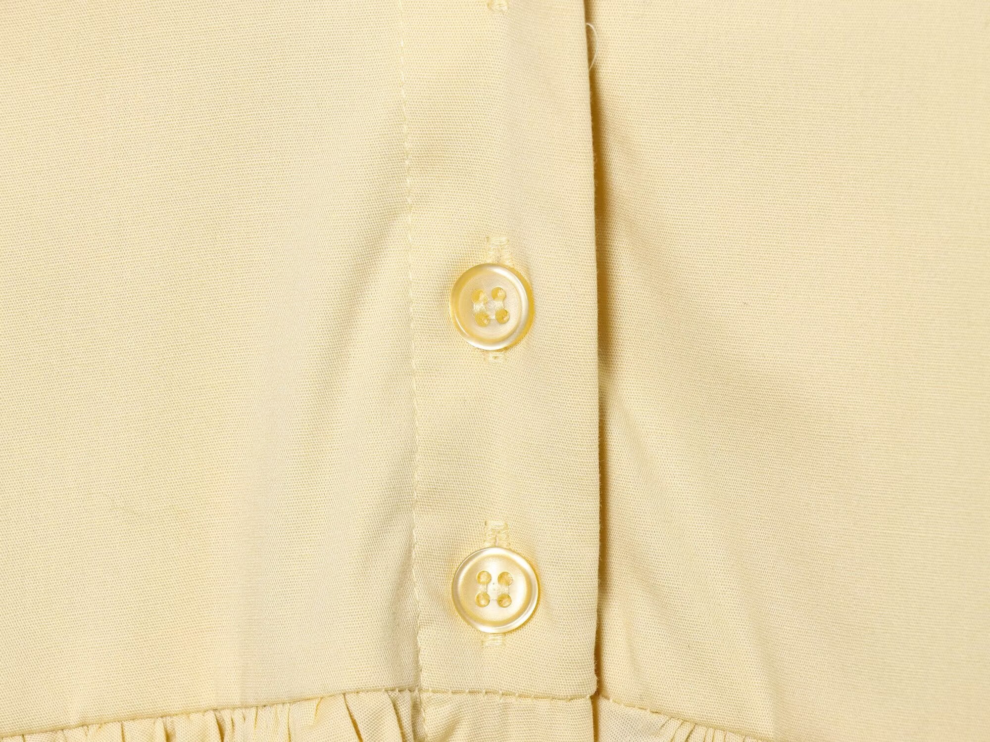 Women's V-neck Button-up poplin mini dress