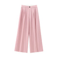 2026 Women's Loose Casual Double Pleat Pants