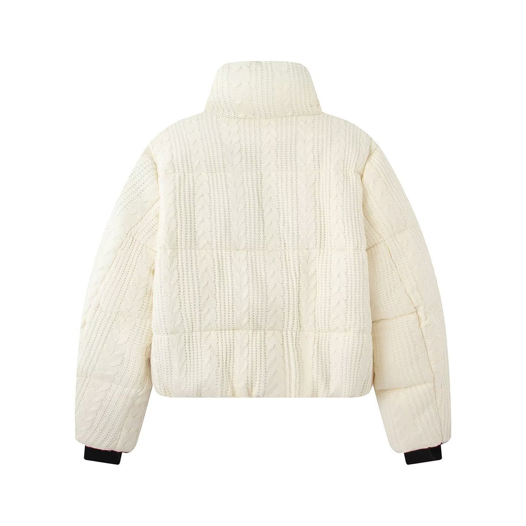 Women's Winter Eight Leg Knitted Skiing Cotton Jacket