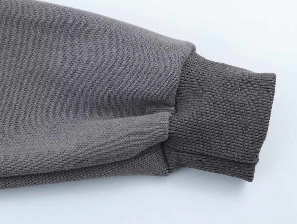 suit Women's 2 pieces ribbed soft texture hooded sweatshirt+Pants