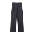 Women's loose flannel straight Blazer pants