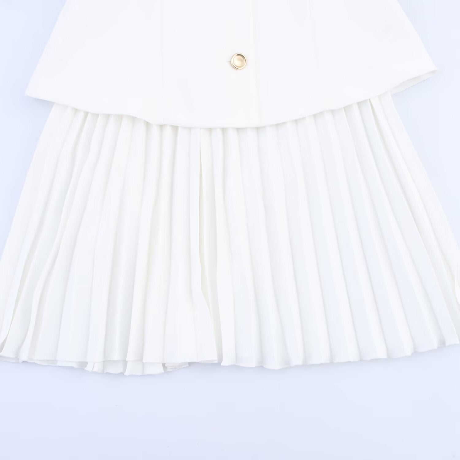 Women's new fashion sleeveless patchwork vest style mini dres