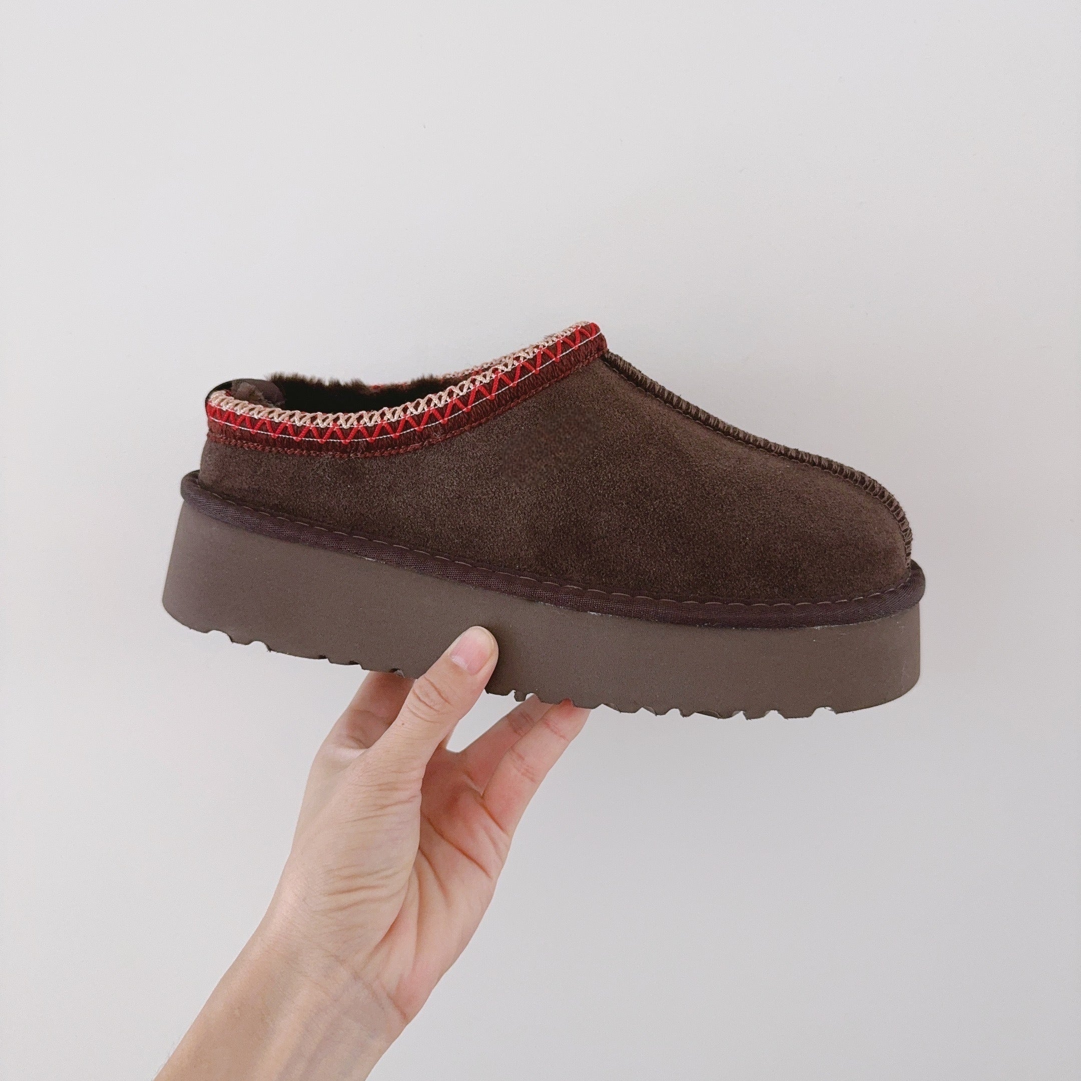 Women's new warm shallow short snow boots