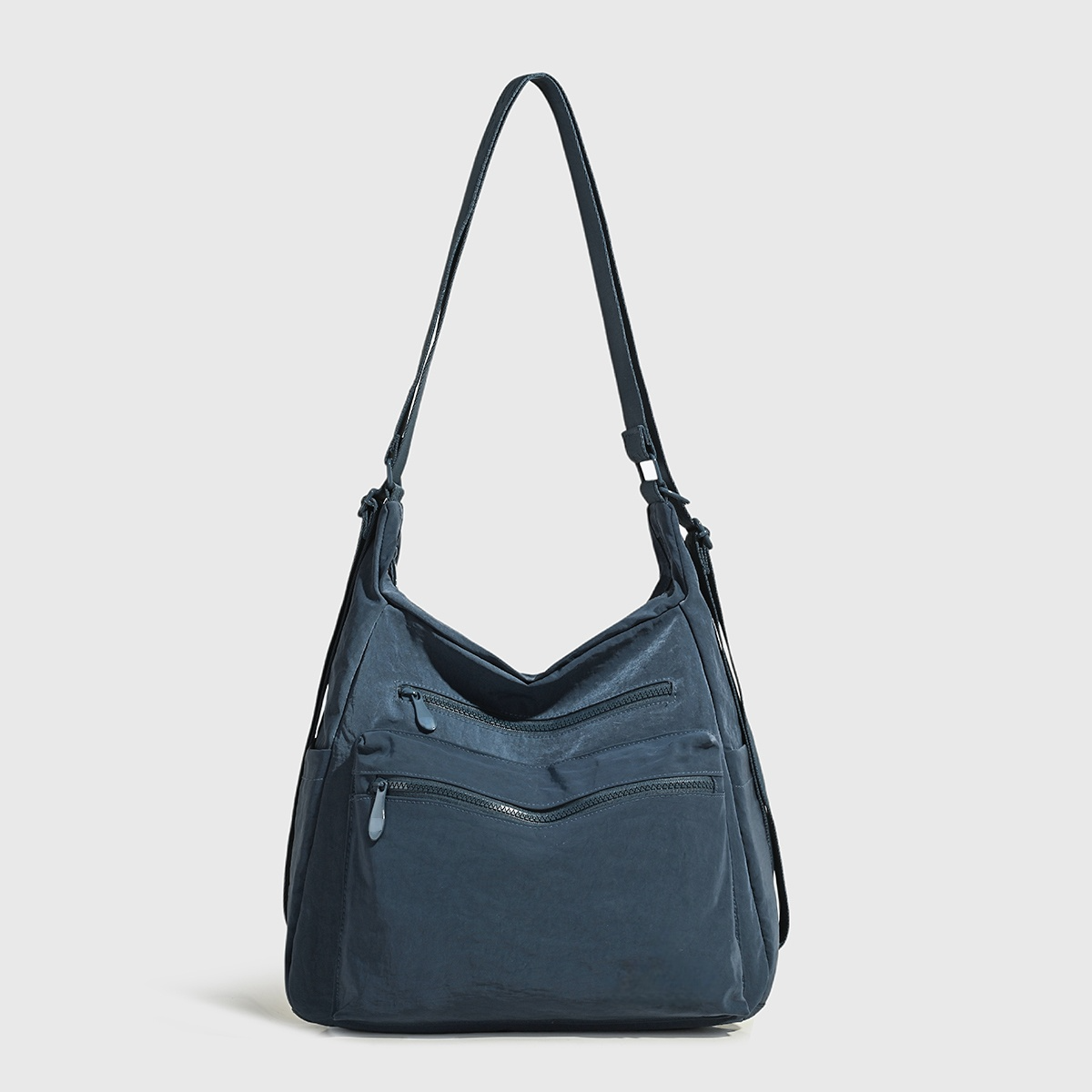 Women's new fashion leisure zipper multi-pocket crossbody bag