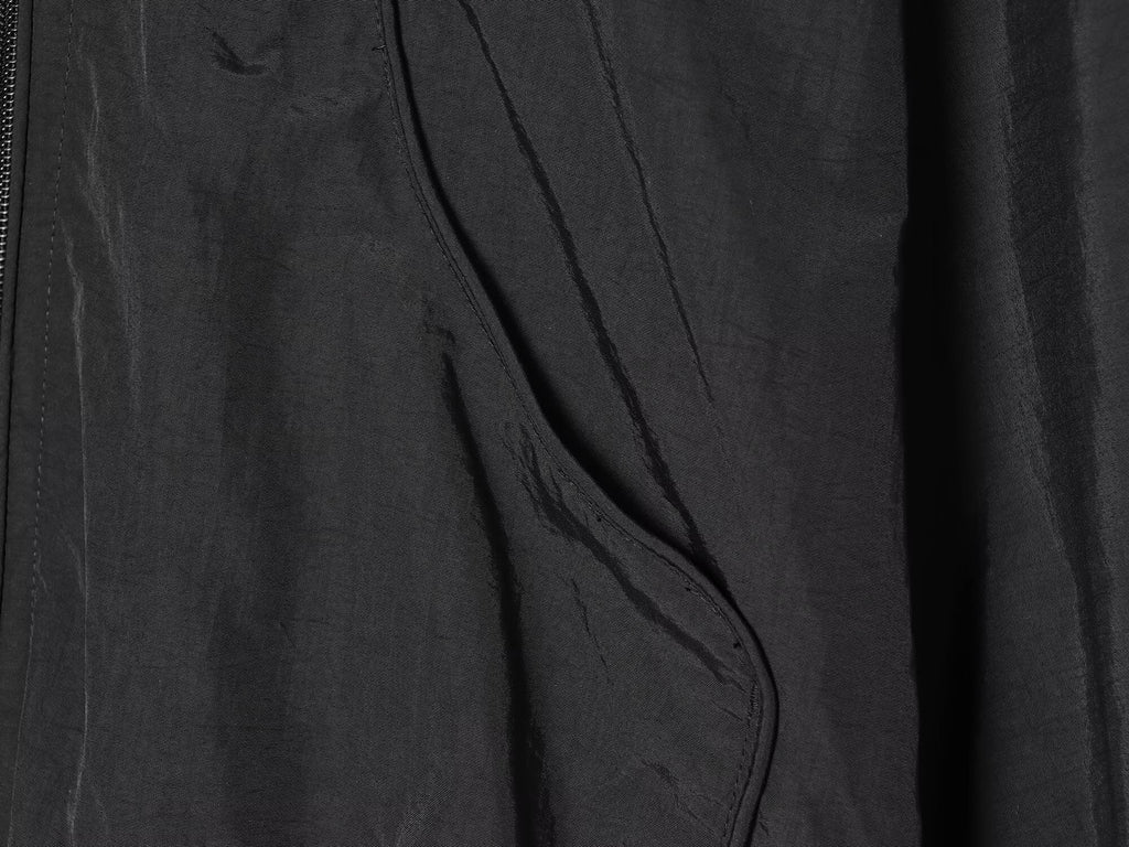 Women's casual large silhouette nylon Coat