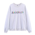 Women's new fashion loose letter embroidered O Neck Sweatshirts + Pants suit