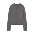Women's Soft Texture Flat Needle Knitted Coat