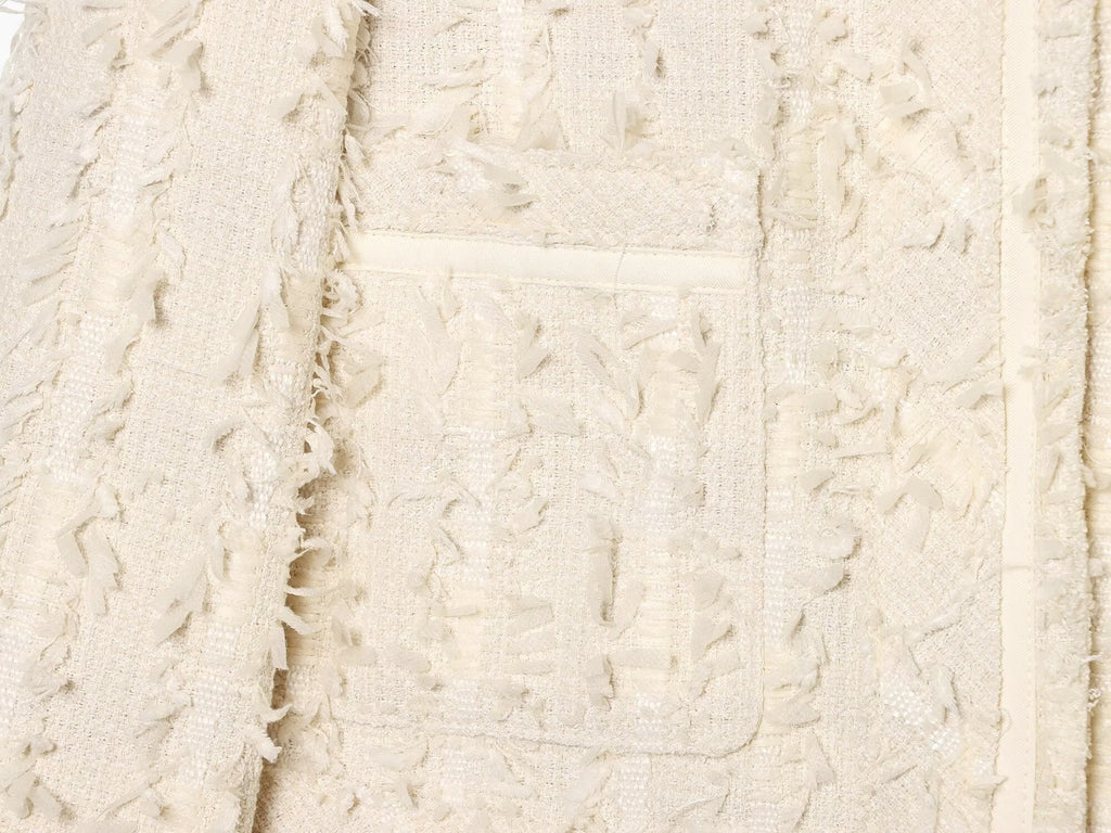 Women's casual high neck jacquard Coat