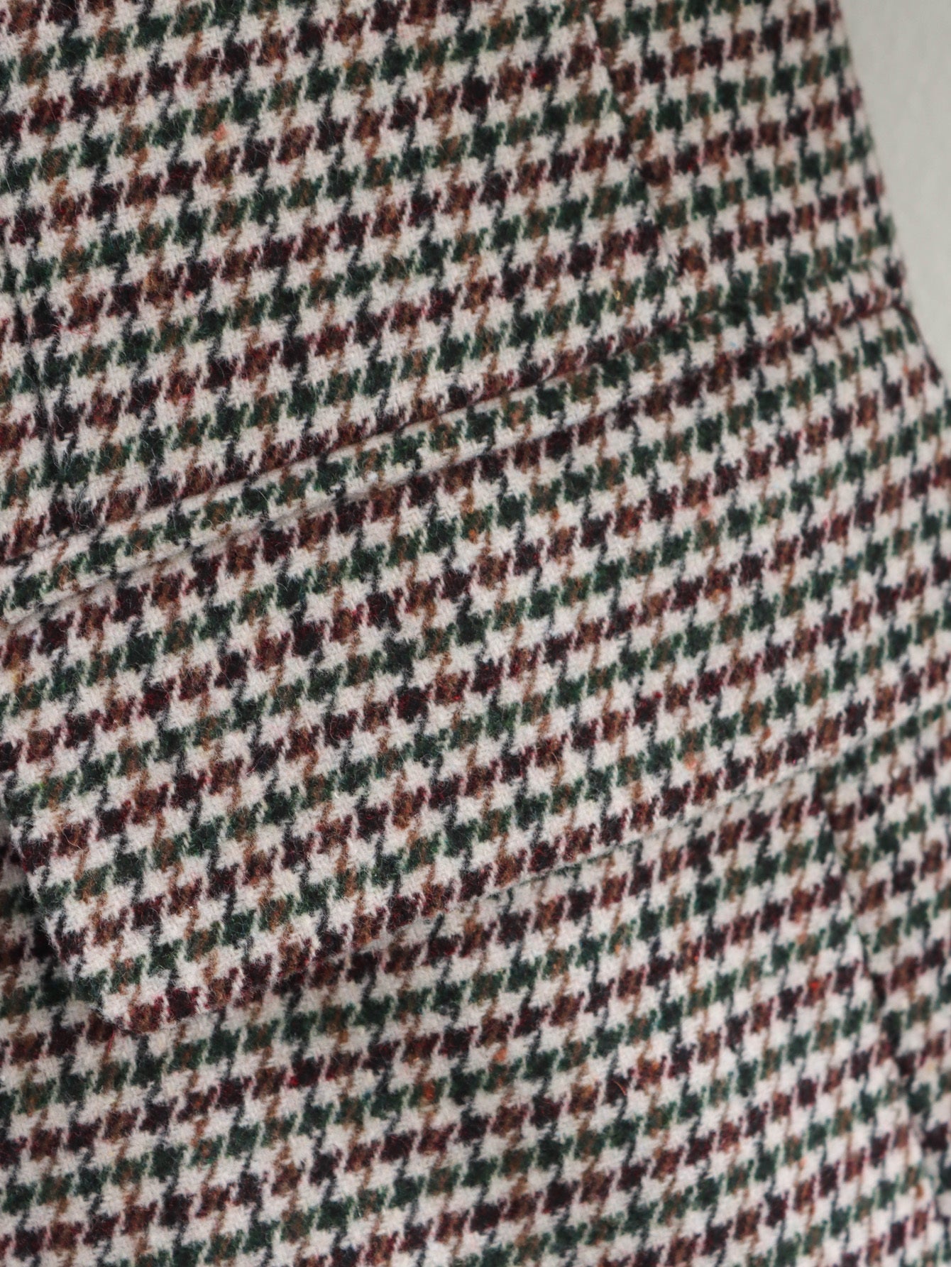 Women's casual single breasted checkered Blazer Coat