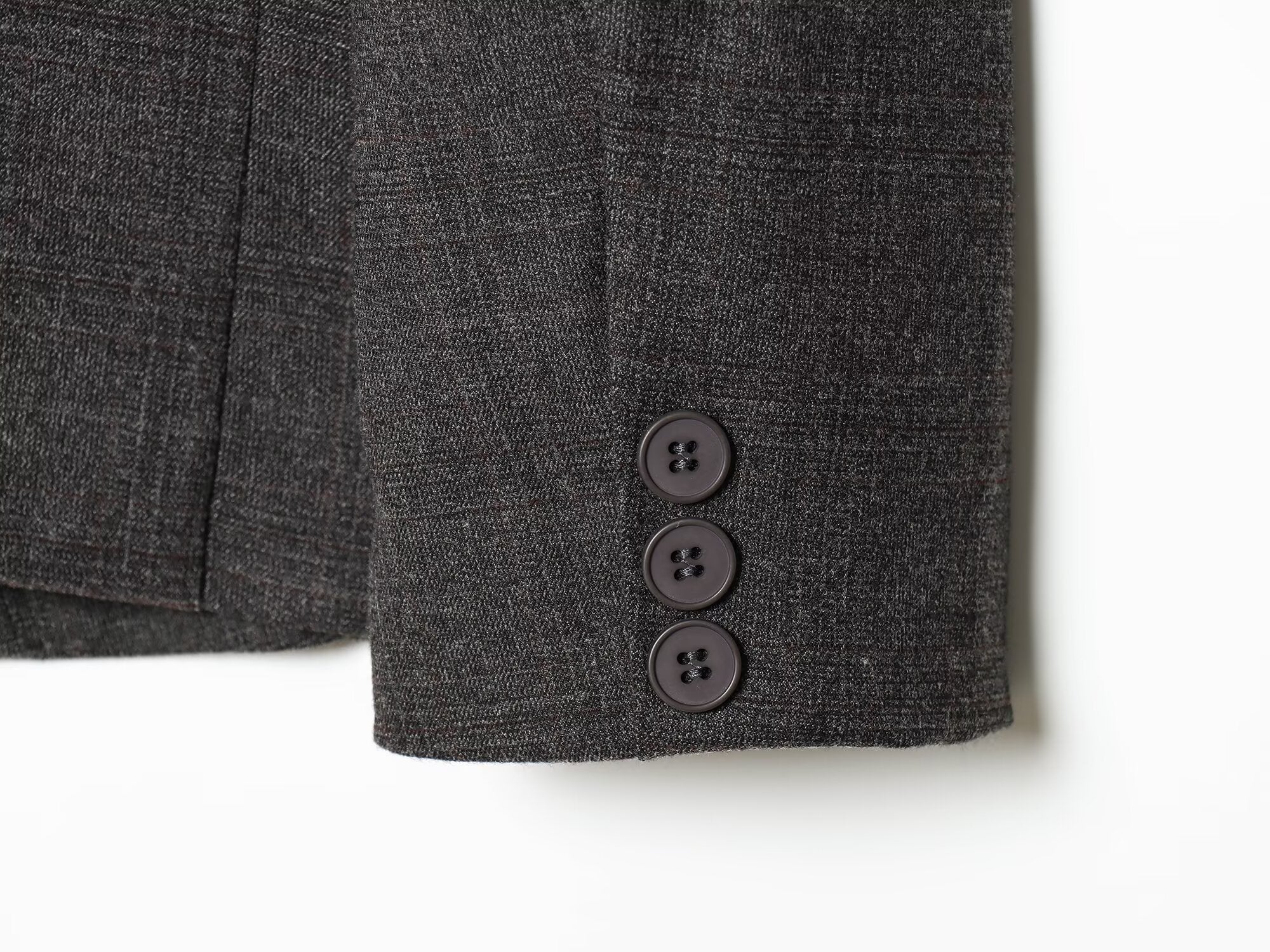 Women's casual stand collar wool blend Blazer Coat