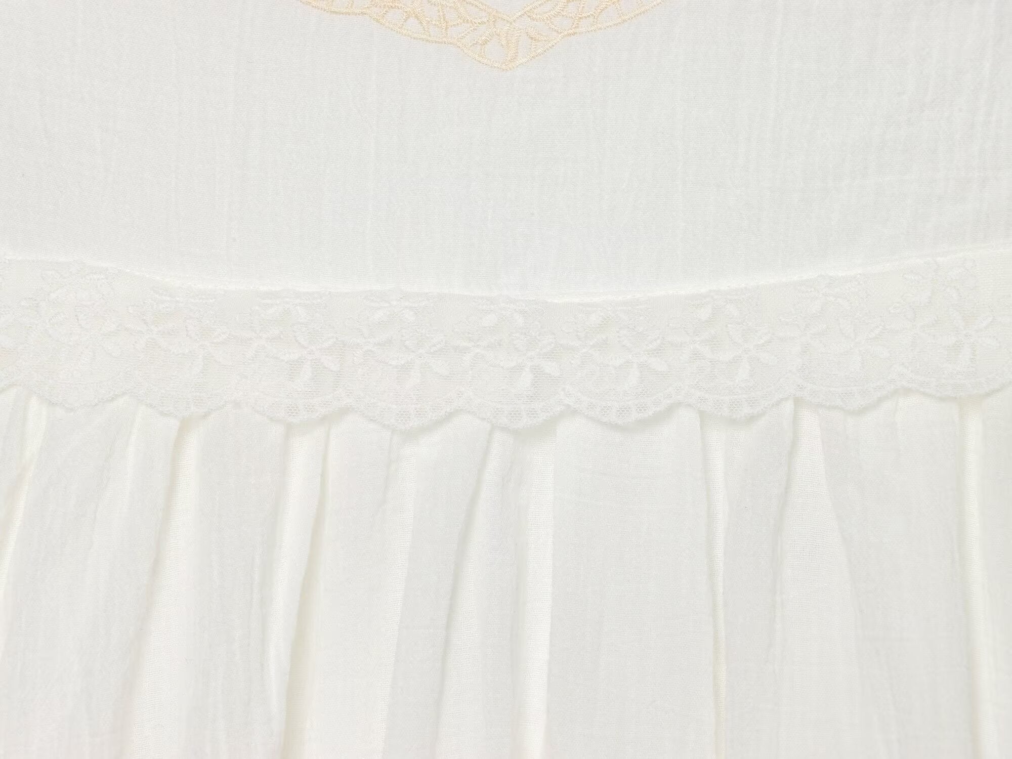 Women's chiffon embroidered mini dress