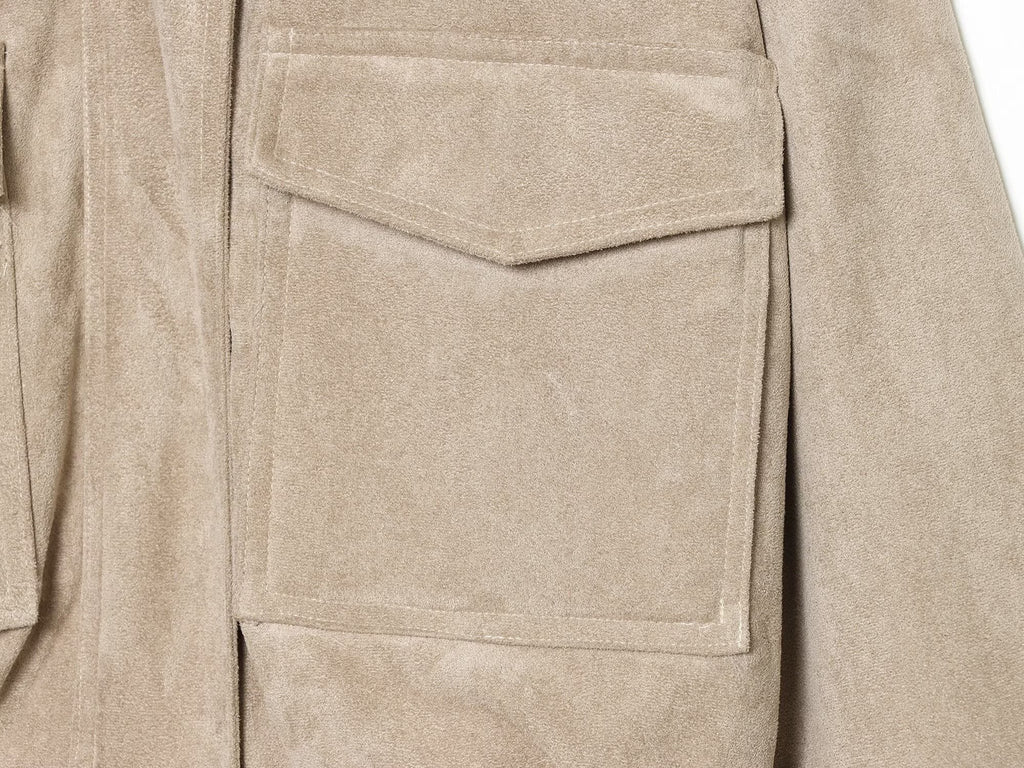 Women's suede texture short strap jacket Coat