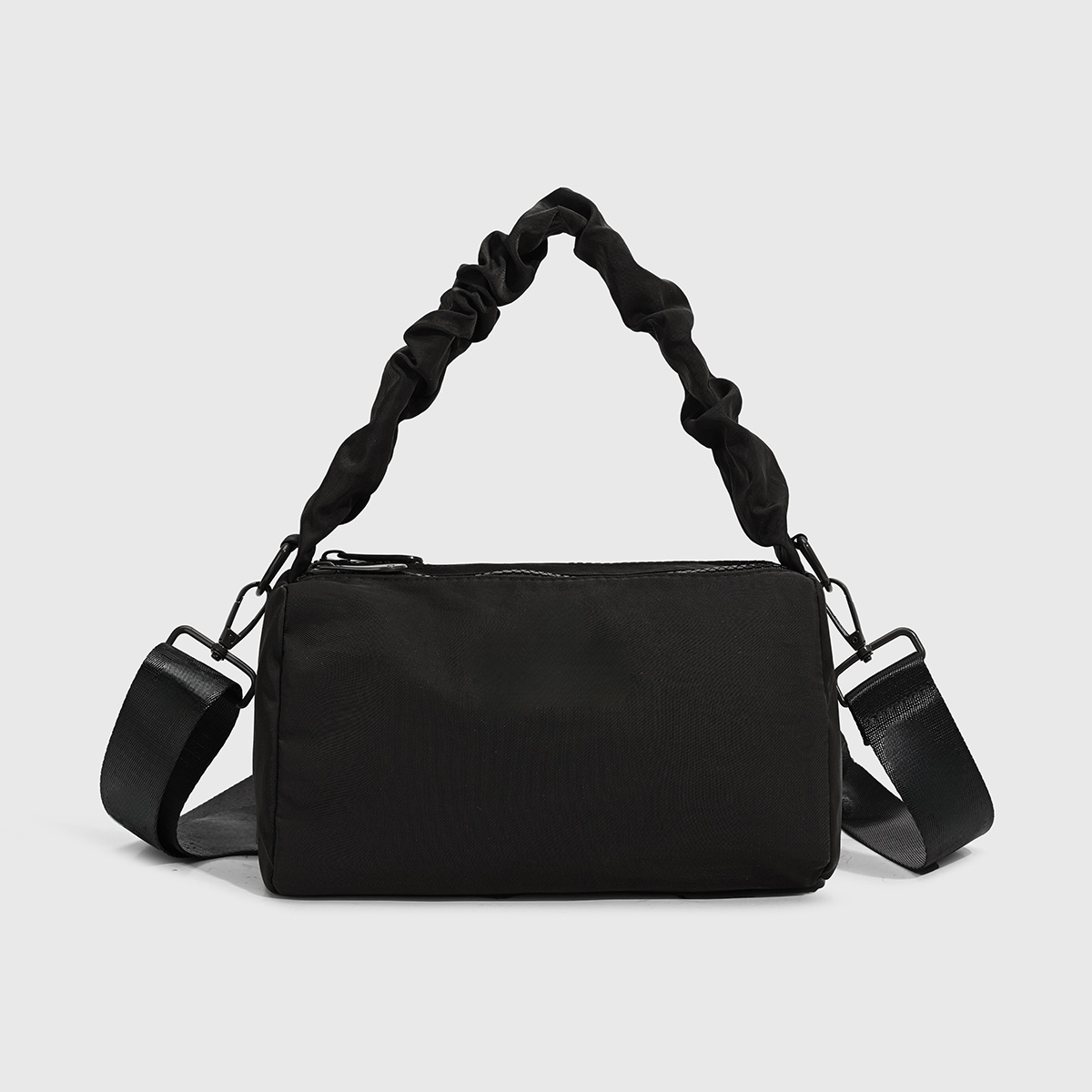 Women's new fashion Joker washing cloth fabric portable messenger bag