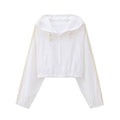 Women's 2025 new fashion short nylon hooded jacket Coat