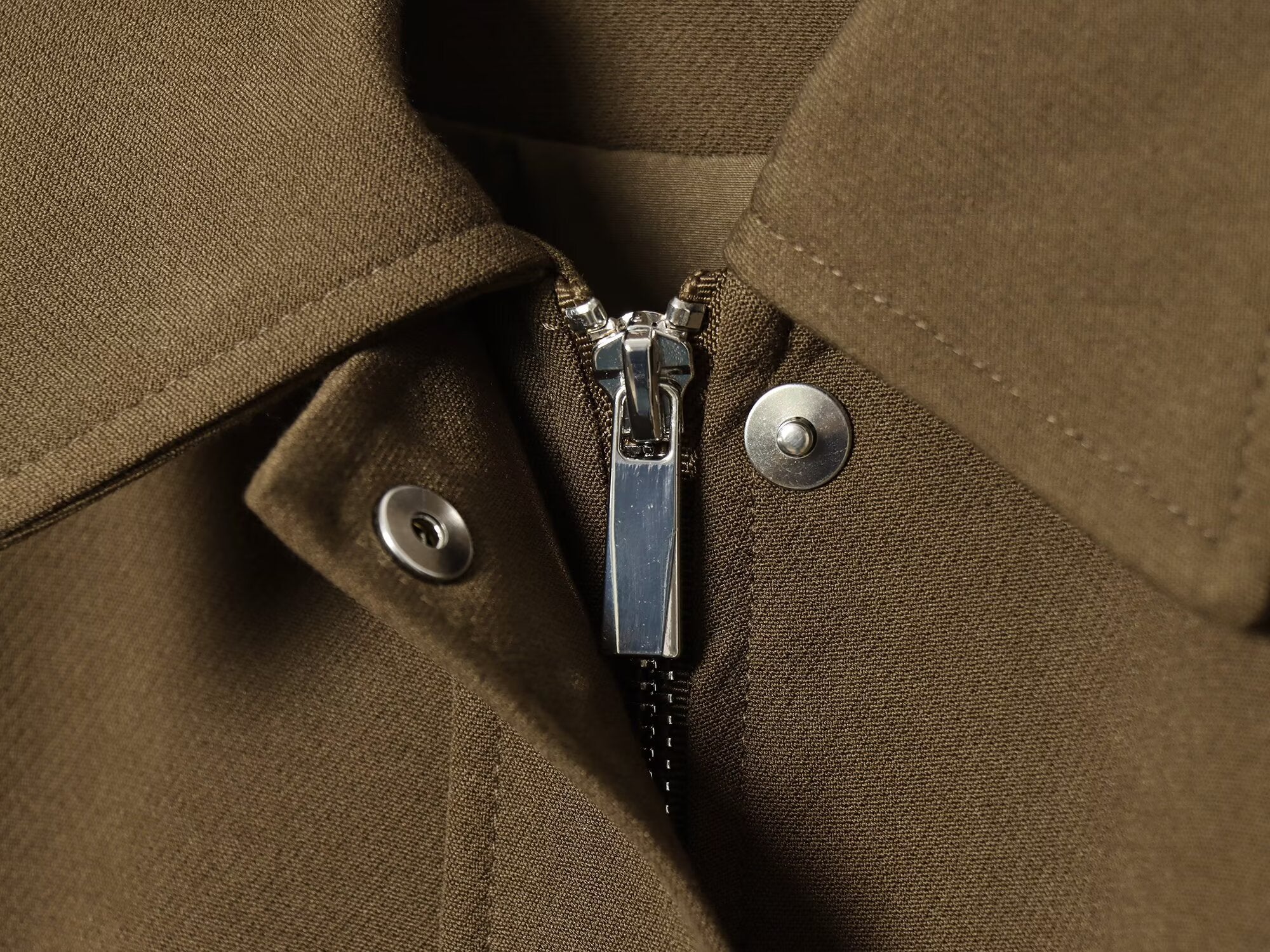 Women's rolled up sleeve design pilot jacket Coat