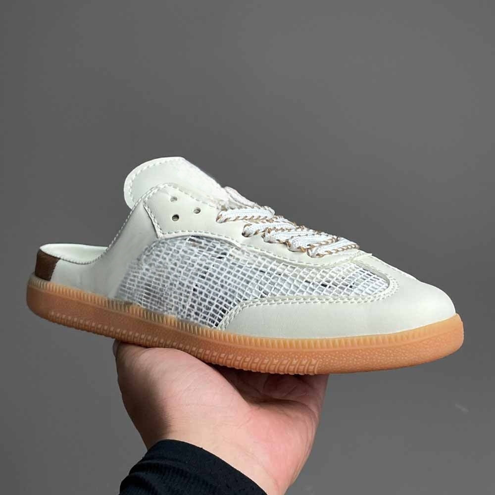 Women's 2026 new breathable Joker low-cut half-loafers have a shoe box