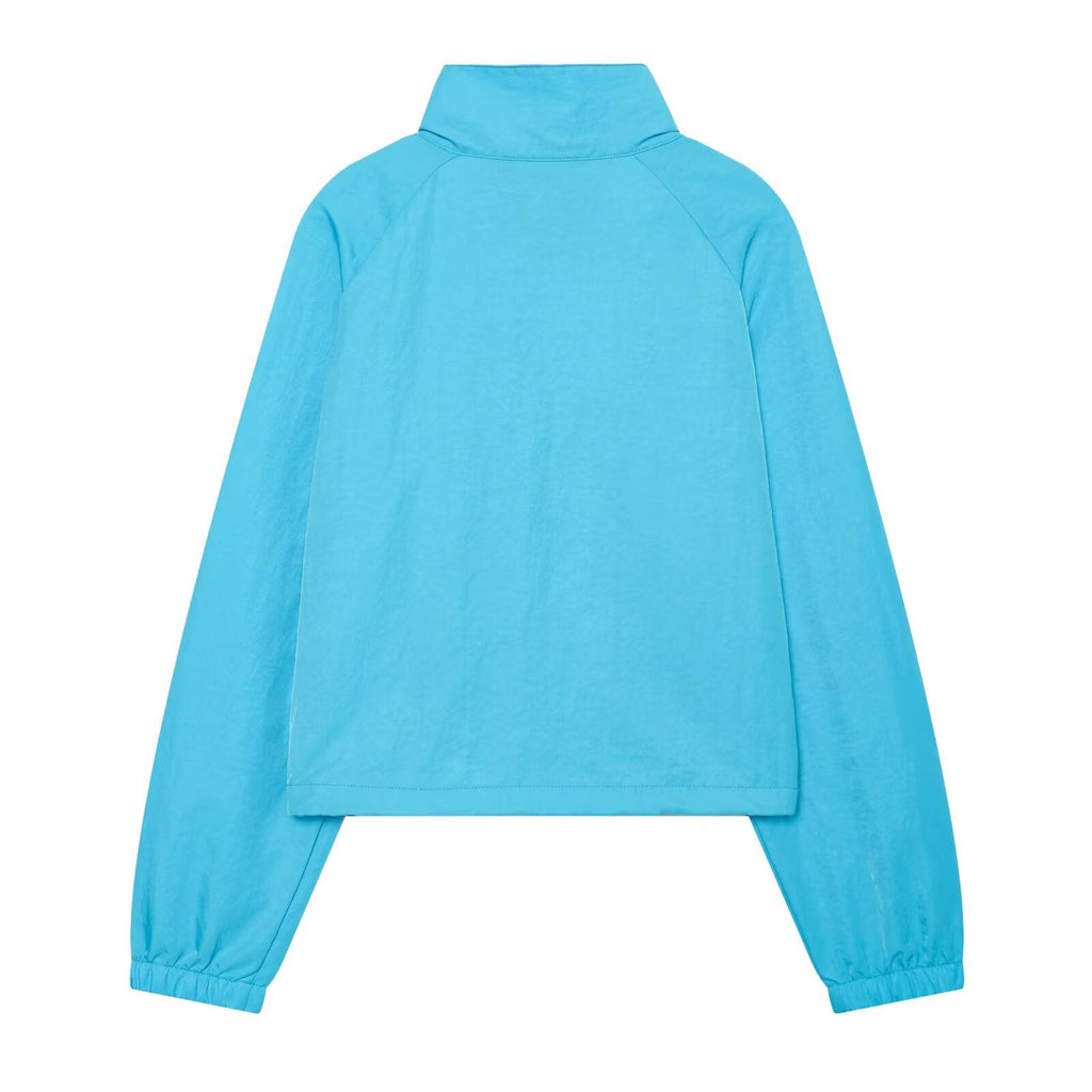 Women's technology fabric stand collar zipper Coat